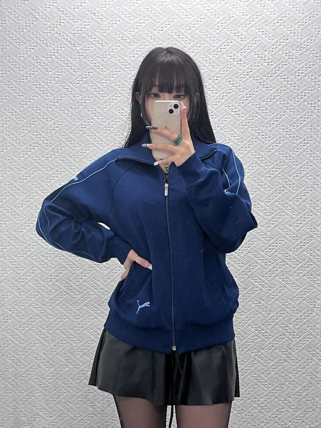 푸마 올드스쿨 레트로 90's 라인 져지 집업 100 C10456 상품이미지2