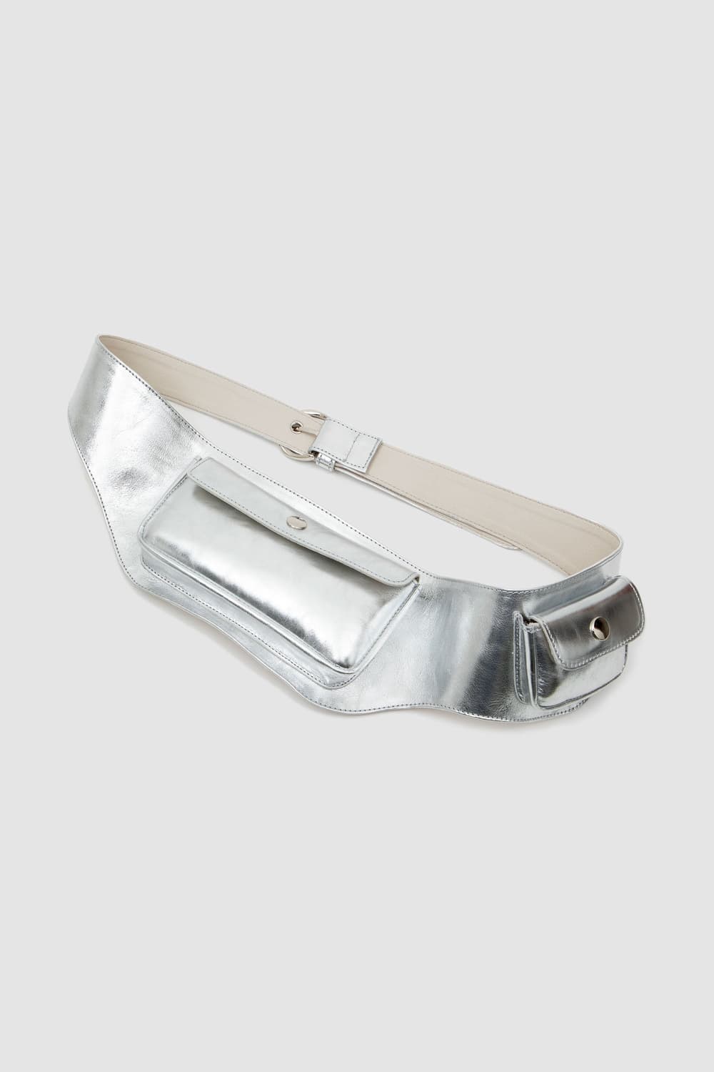 기마구아스 벨트백 silver 상품이미지2