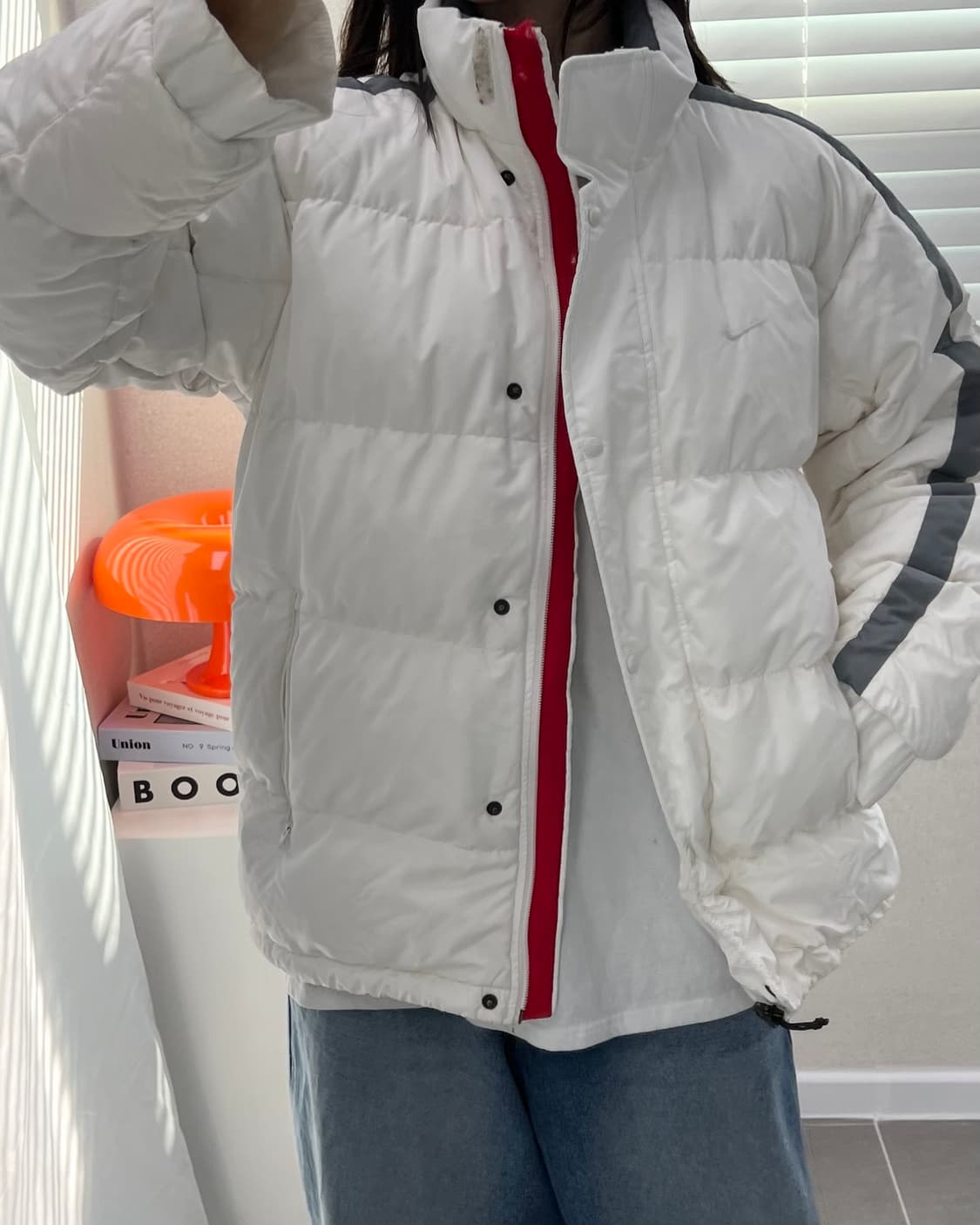 (L)90'S 나이키 오리털 패딩-M1343 상품이미지1