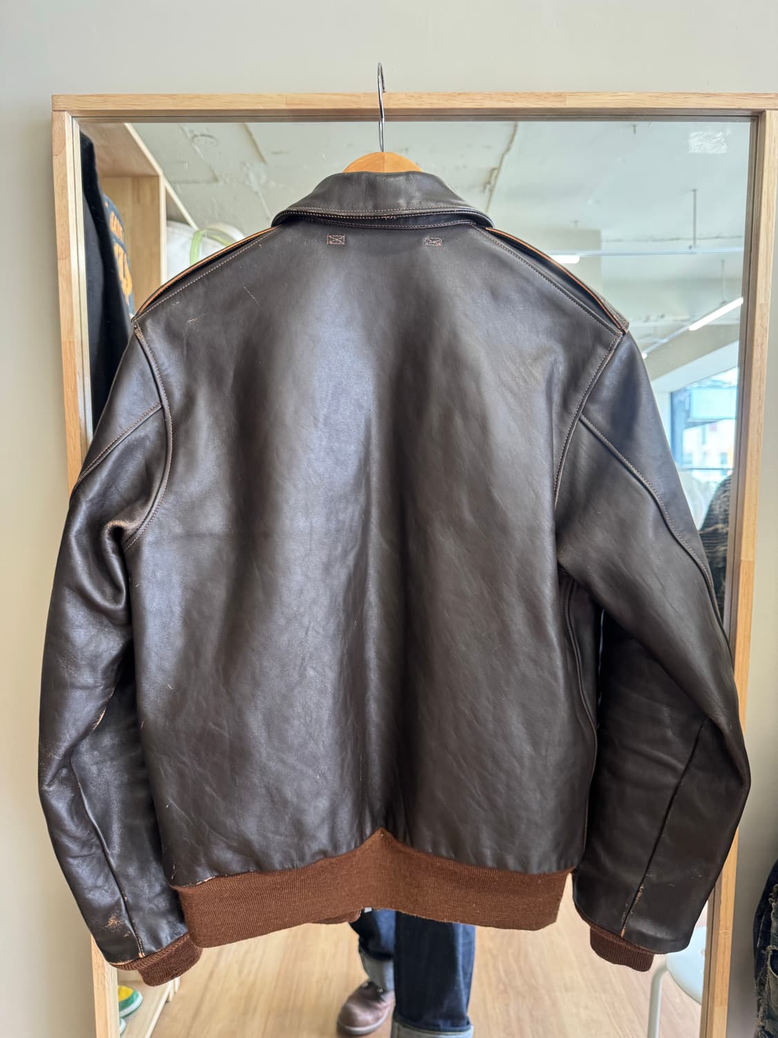 리얼 맥코이 A-2 레더 자켓 42 상품이미지6