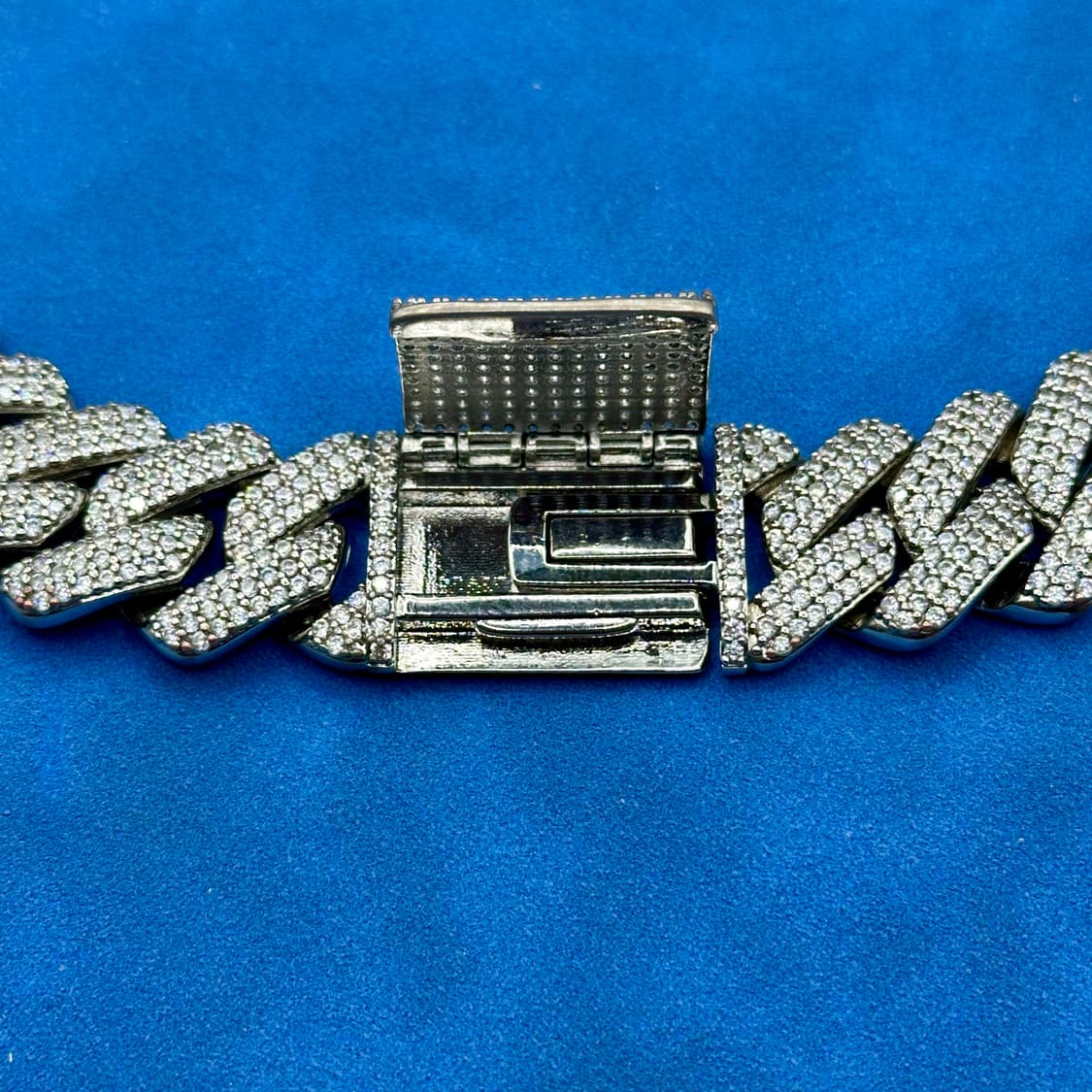 ICE BLUE 시그니처 20mm 쿠반체인 상품이미지5