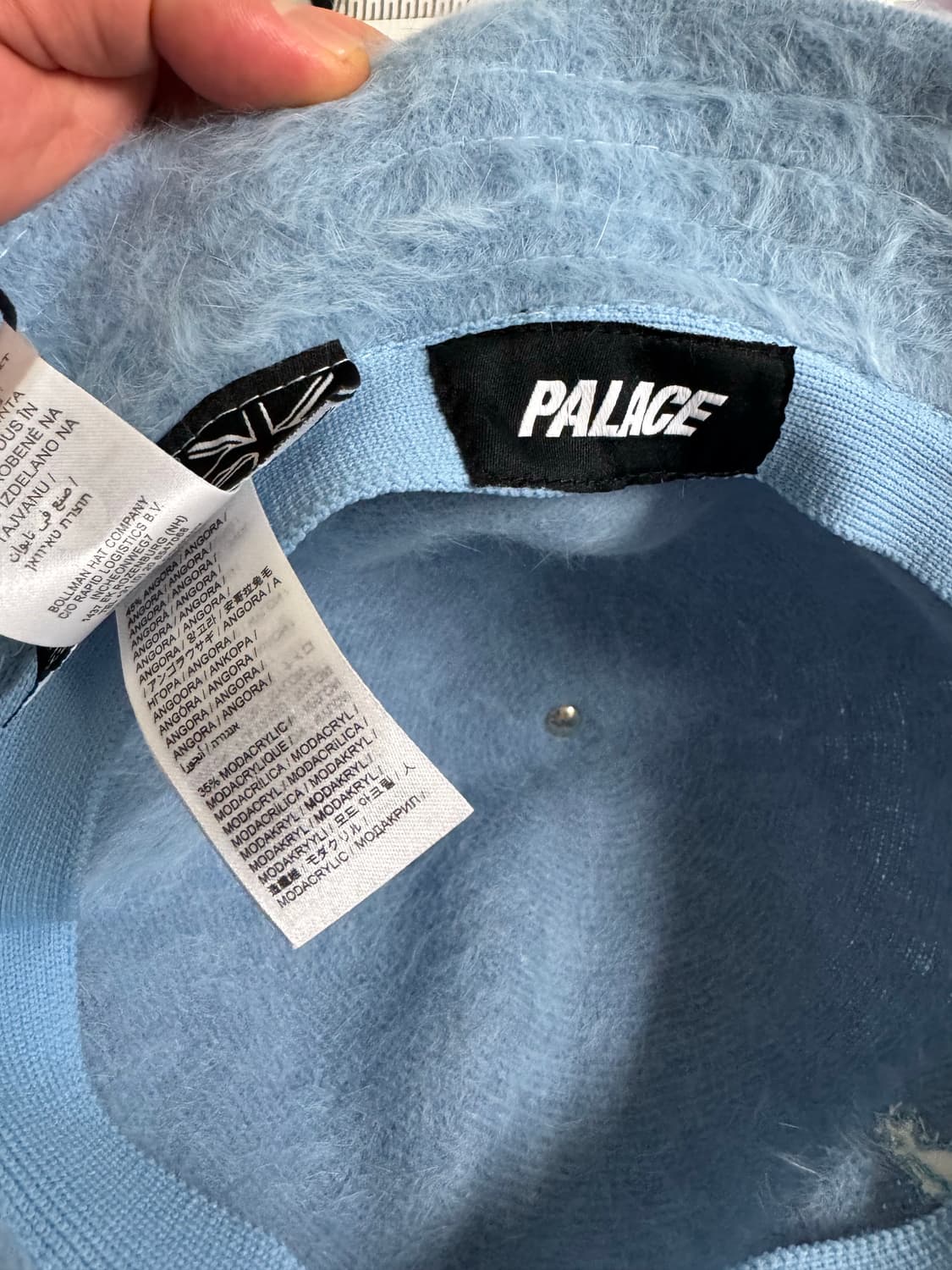 캉골 Palace 앙고라 벙거지 XL 하늘색 상품이미지5