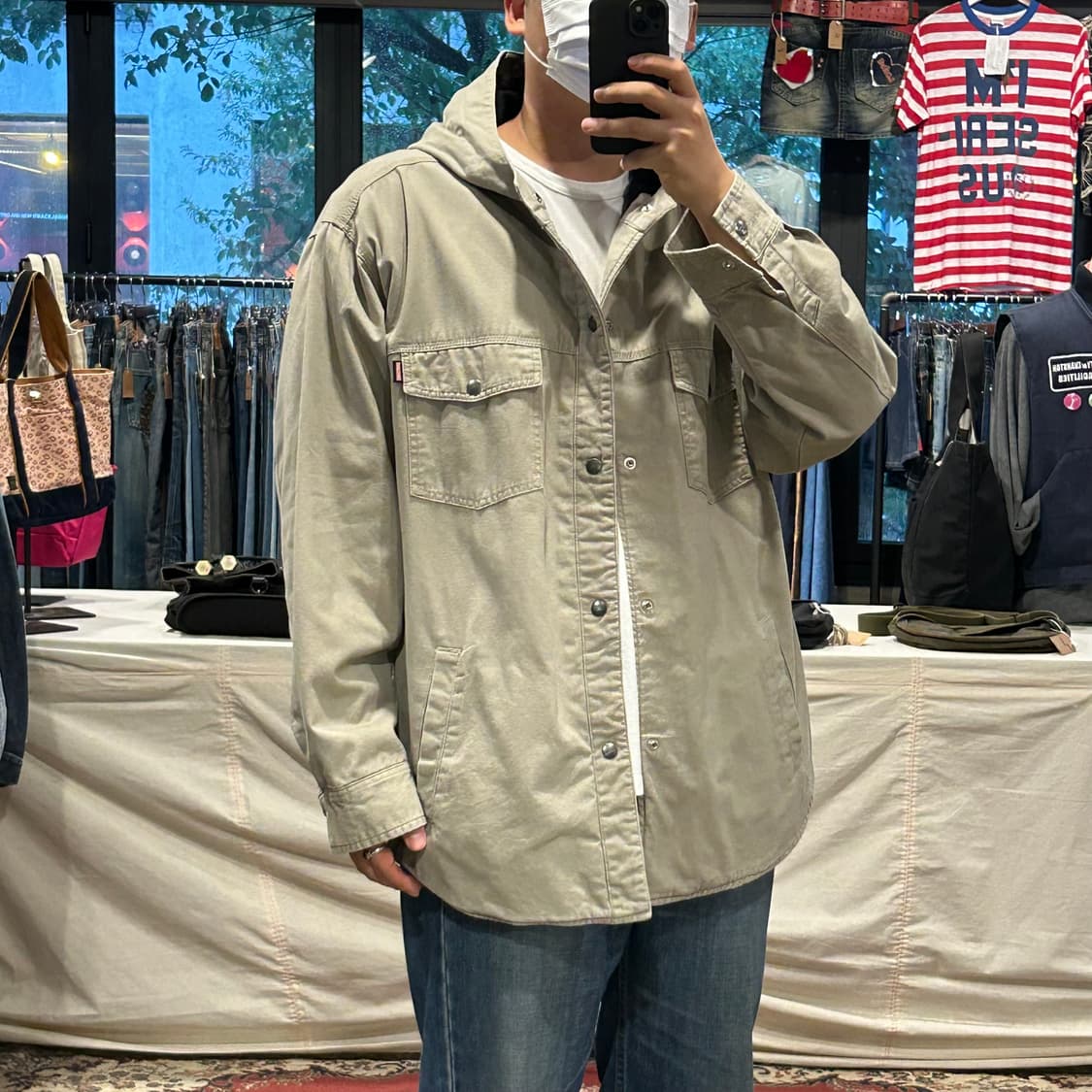 XL) Craftsman 크래프트맨 USA 워크웨어 후드 자켓 상품이미지9