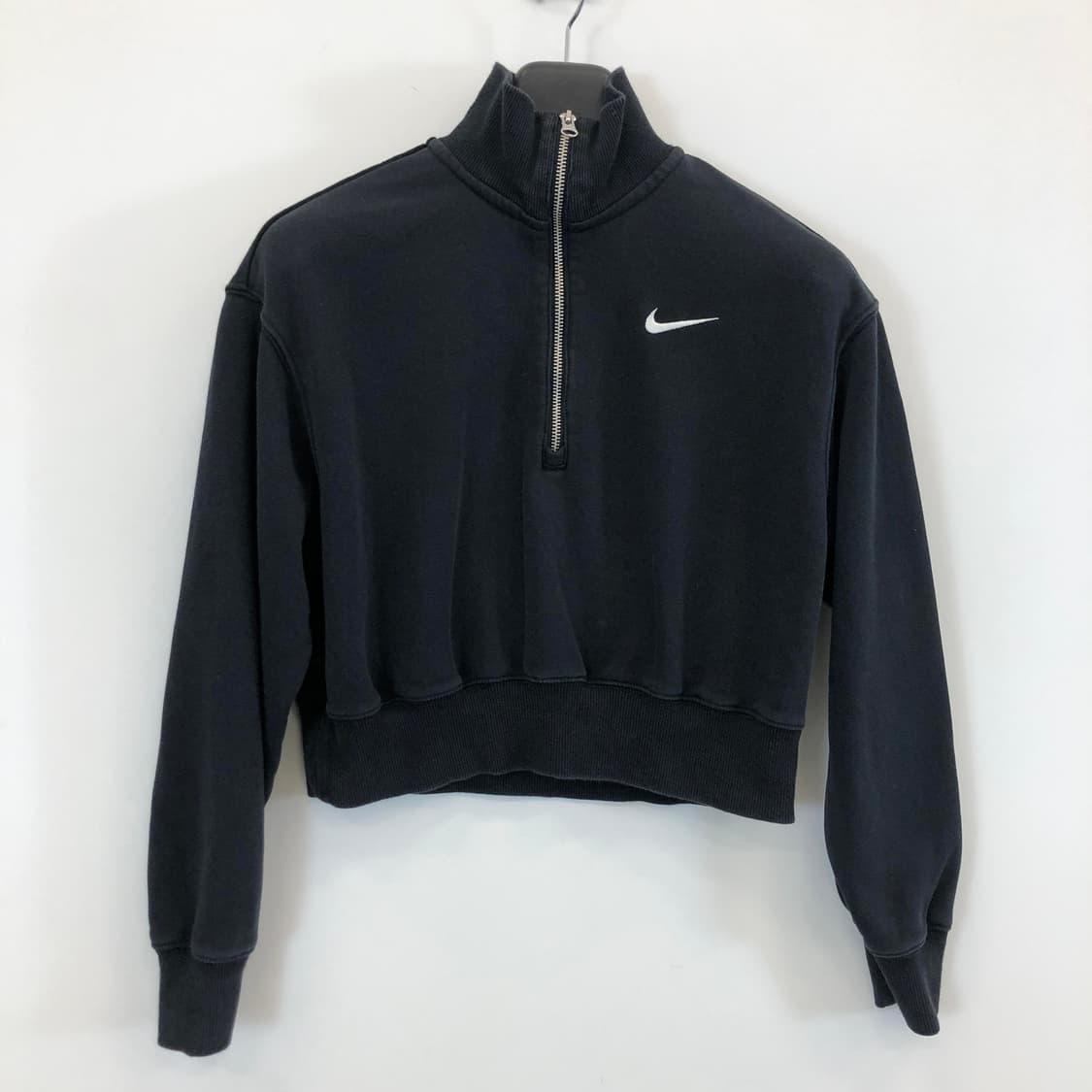 나이키 피닉스 크롭 플리스 하프집업 S 상품이미지1