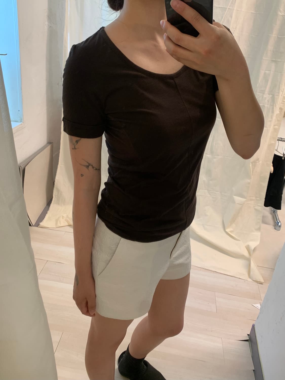['S MAXMARA] daped short sleeve top 상품이미지6