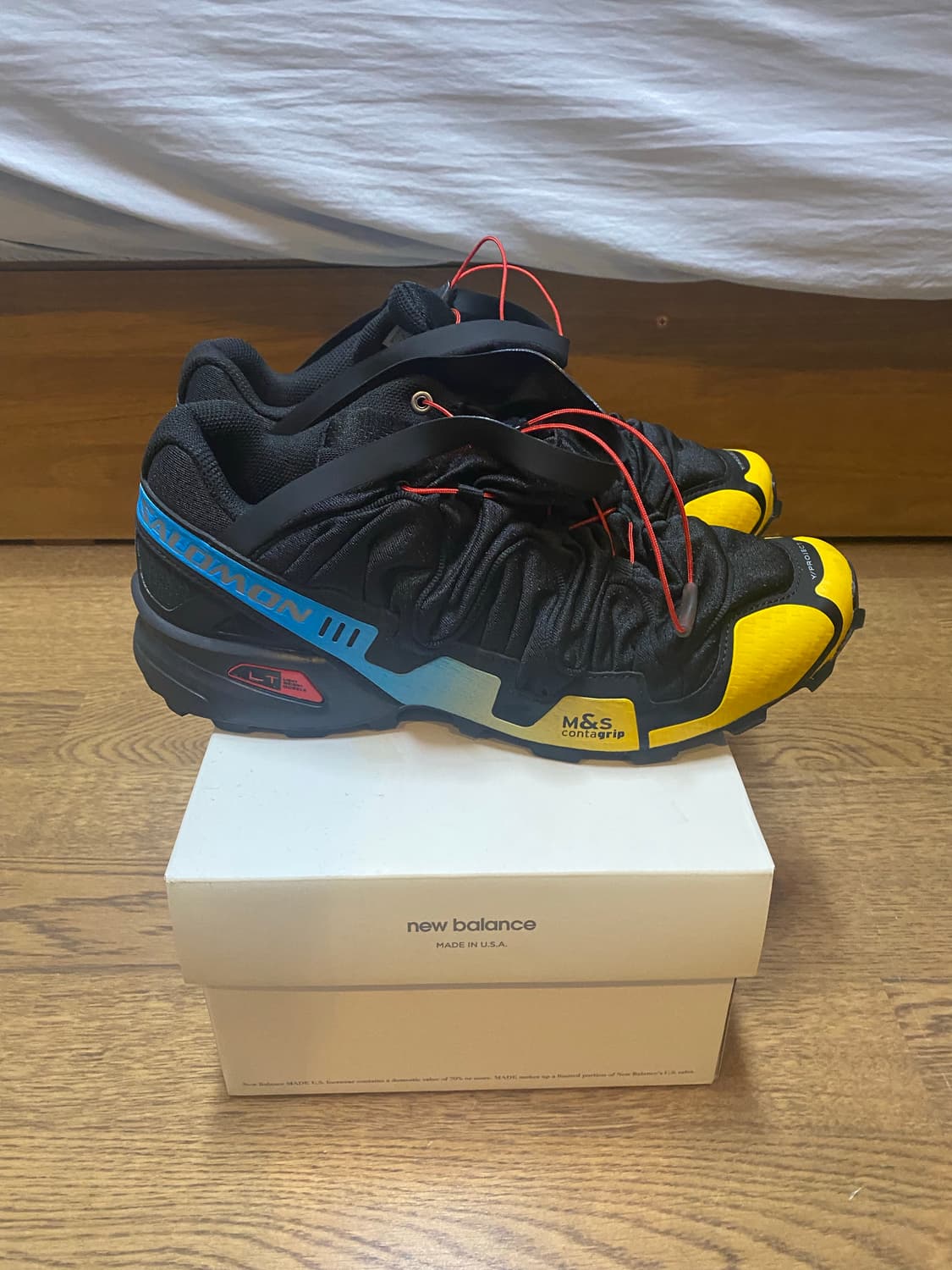 살로몬 Y/PROJECT 스피드크로스 블랙레몬 285 상품이미지6