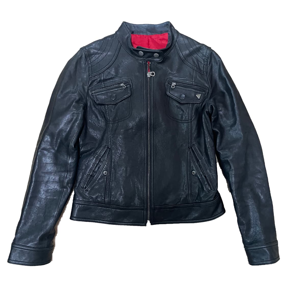 Guess Begitable Leather Jacket 상품이미지1