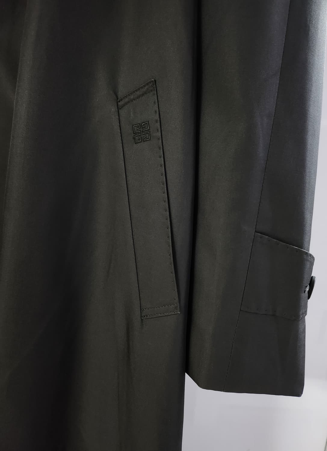 지방시 트렌치코트 남성 실크 트렌치코트  상품이미지3