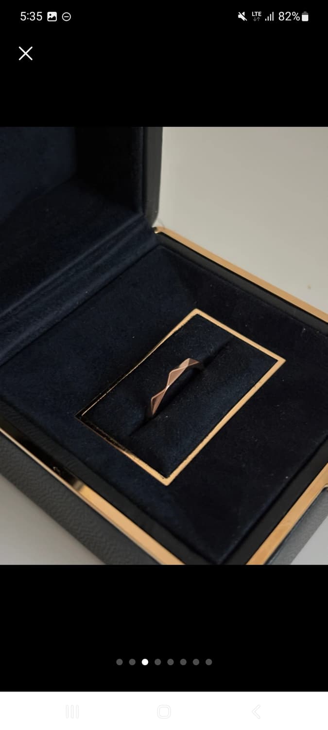 그라프 시그니처 로렌스 반지 2.3 mm 로즈골드 50호  상품이미지3