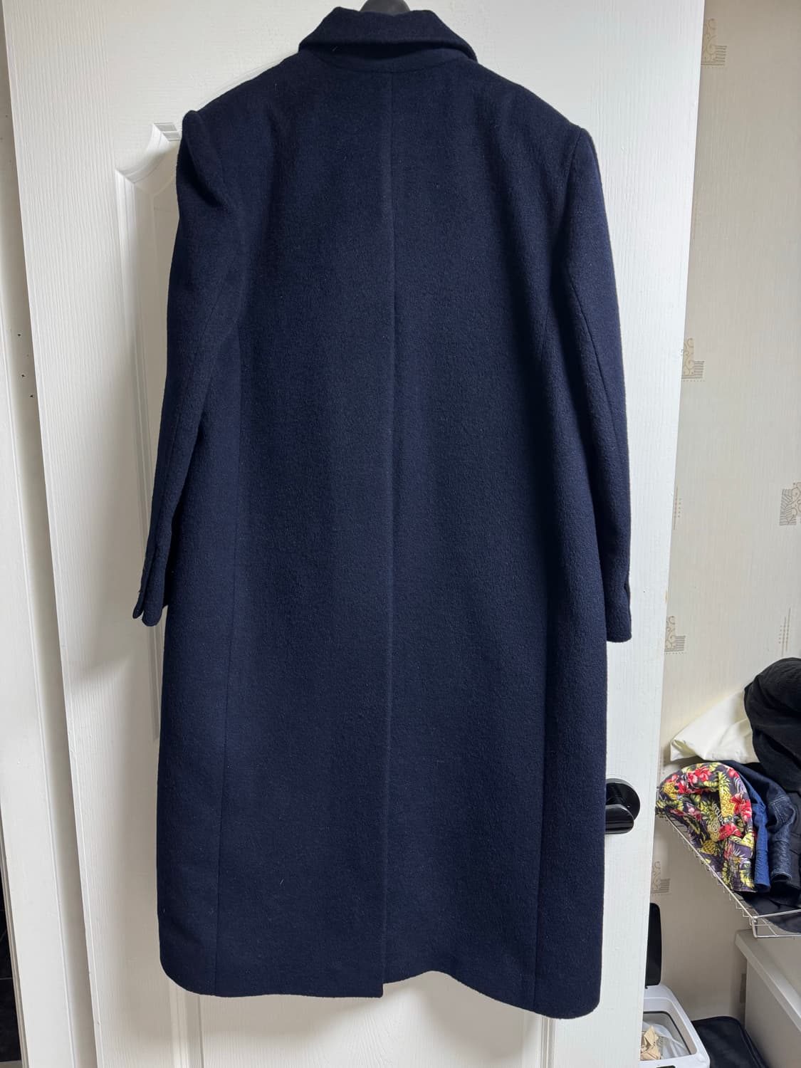 리파인드902  Cashmere 2-way 더블코트 네이비m 상품이미지8