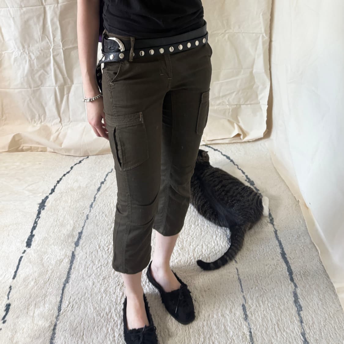 Betty Smith Slim-Fit Multi-Pocket Cargo  상품이미지2