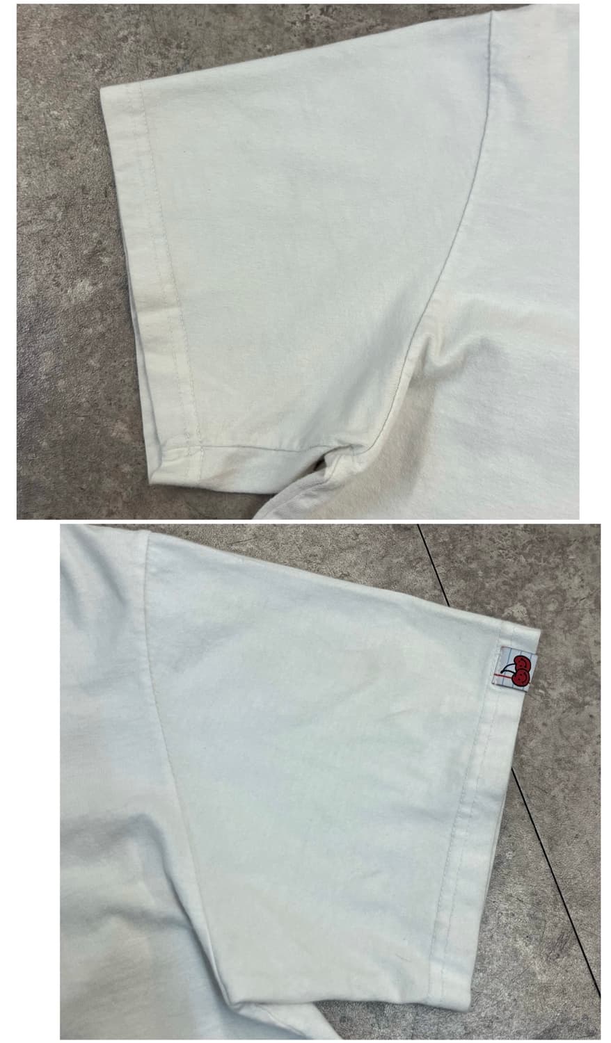 키르시 반팔티 화이트 #csz4134 상품이미지7