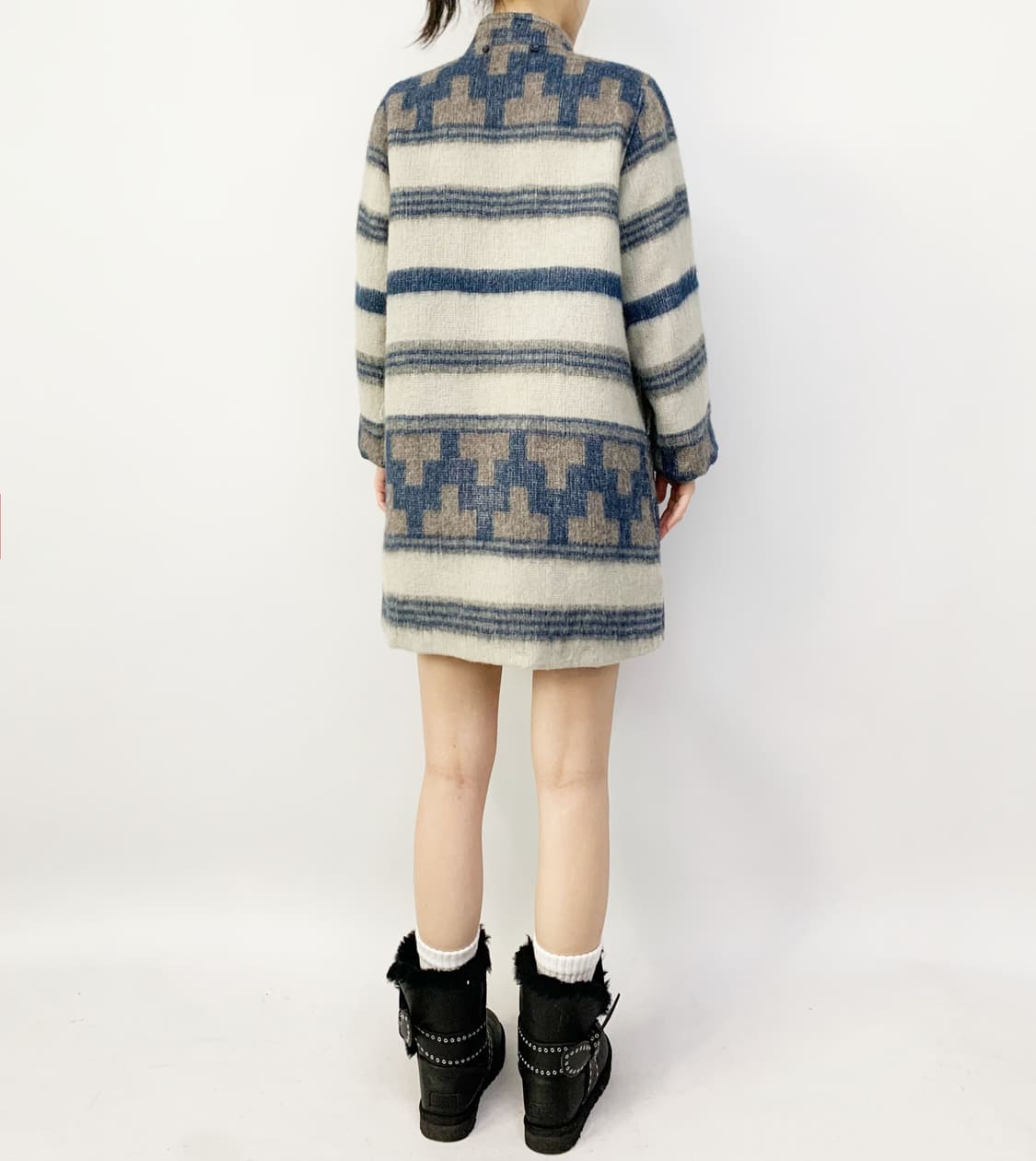 HARUKI 에스닉 더플 코트 상품이미지3