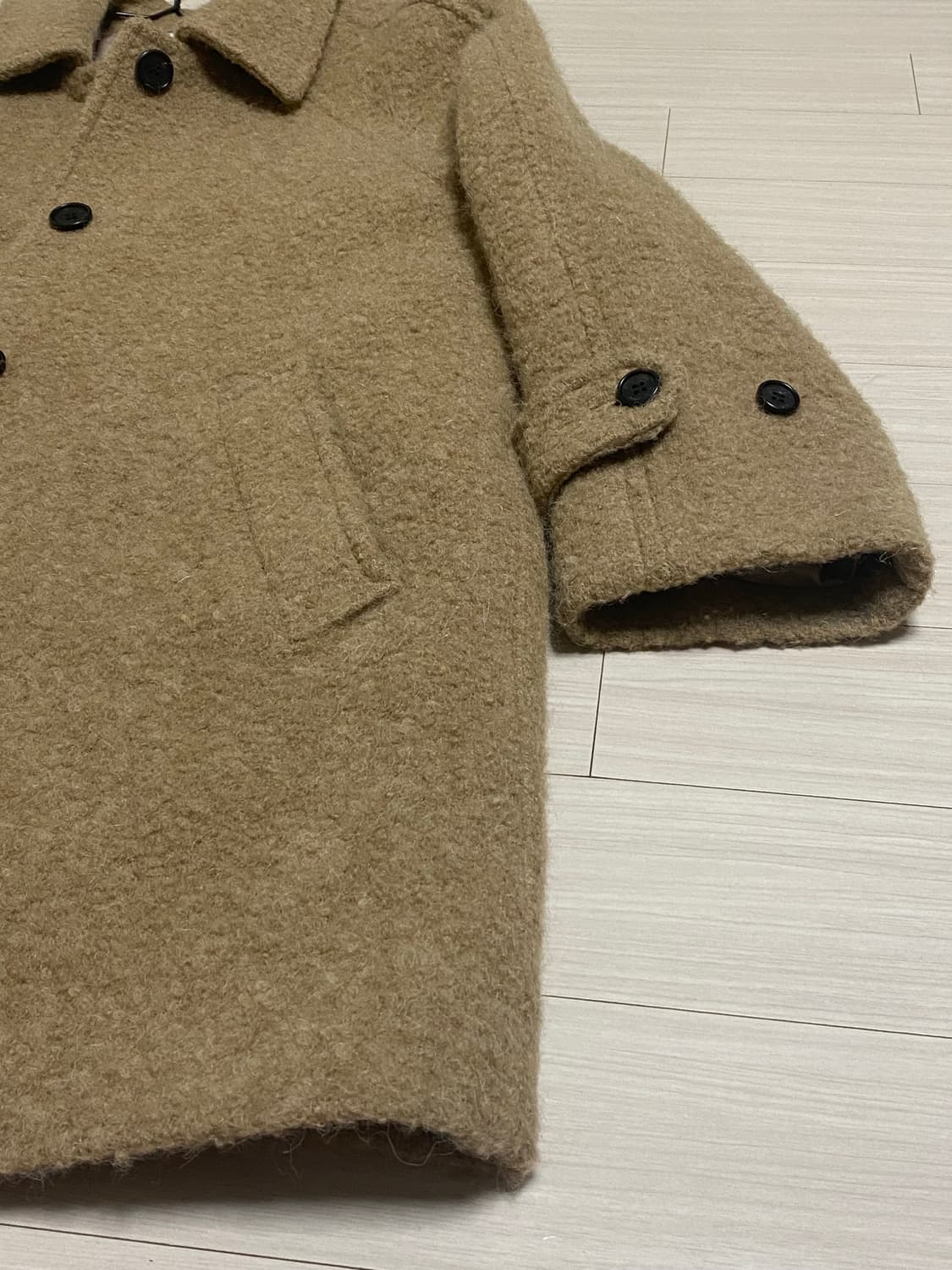 던스트 알파카 맥 코트(카멜) s 판매합니다 상품이미지3