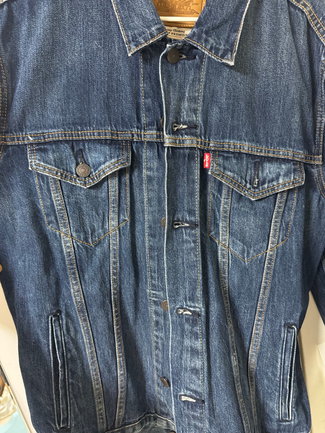 리바이스 데님 트러커 청자켓 L 상품이미지1