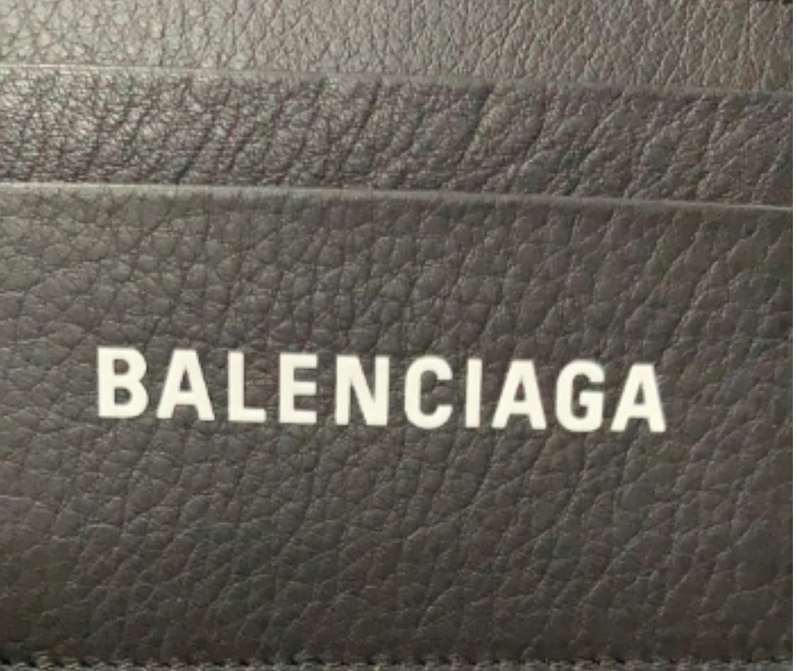 발렌시아가 카드지갑 블랙 상품이미지1