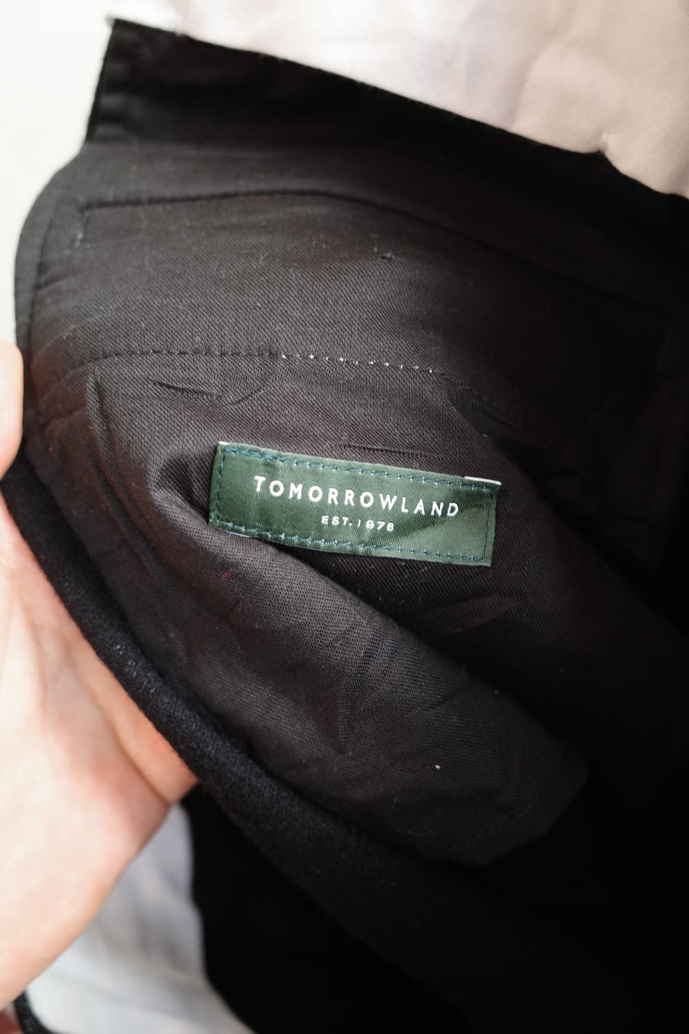 TOMORROWLAND 플리츠 울 팬츠 (31인치) 상품이미지5