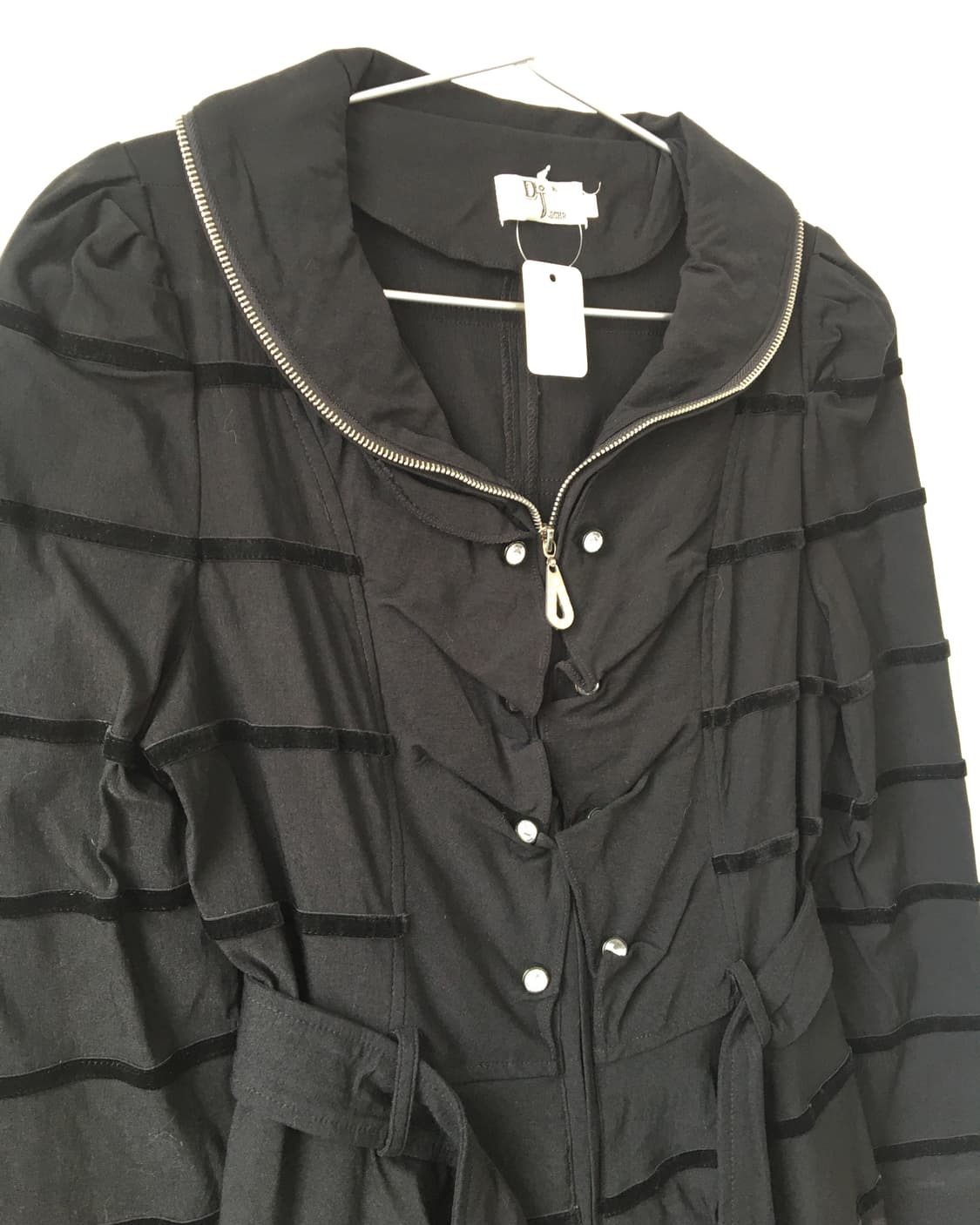 Stripe pattern gothic mood jacket 상품이미지4