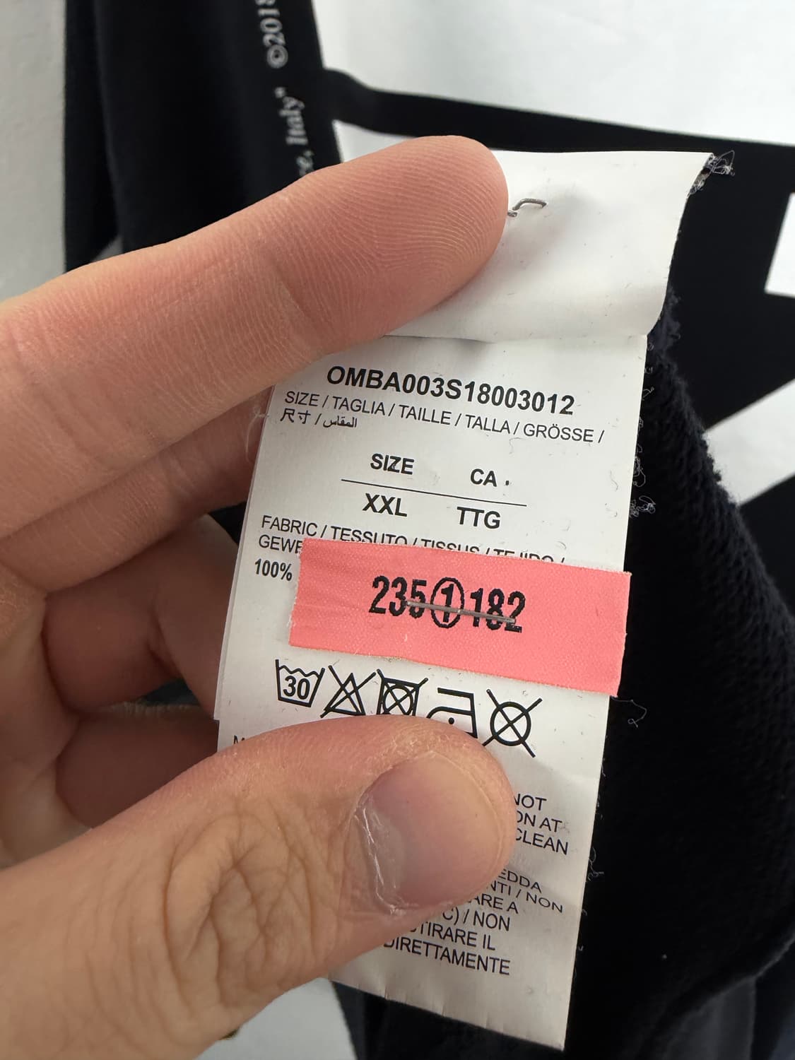 오프화이트 오프화이트맨투맨 스웻셔츠 맨투맨 상품이미지3