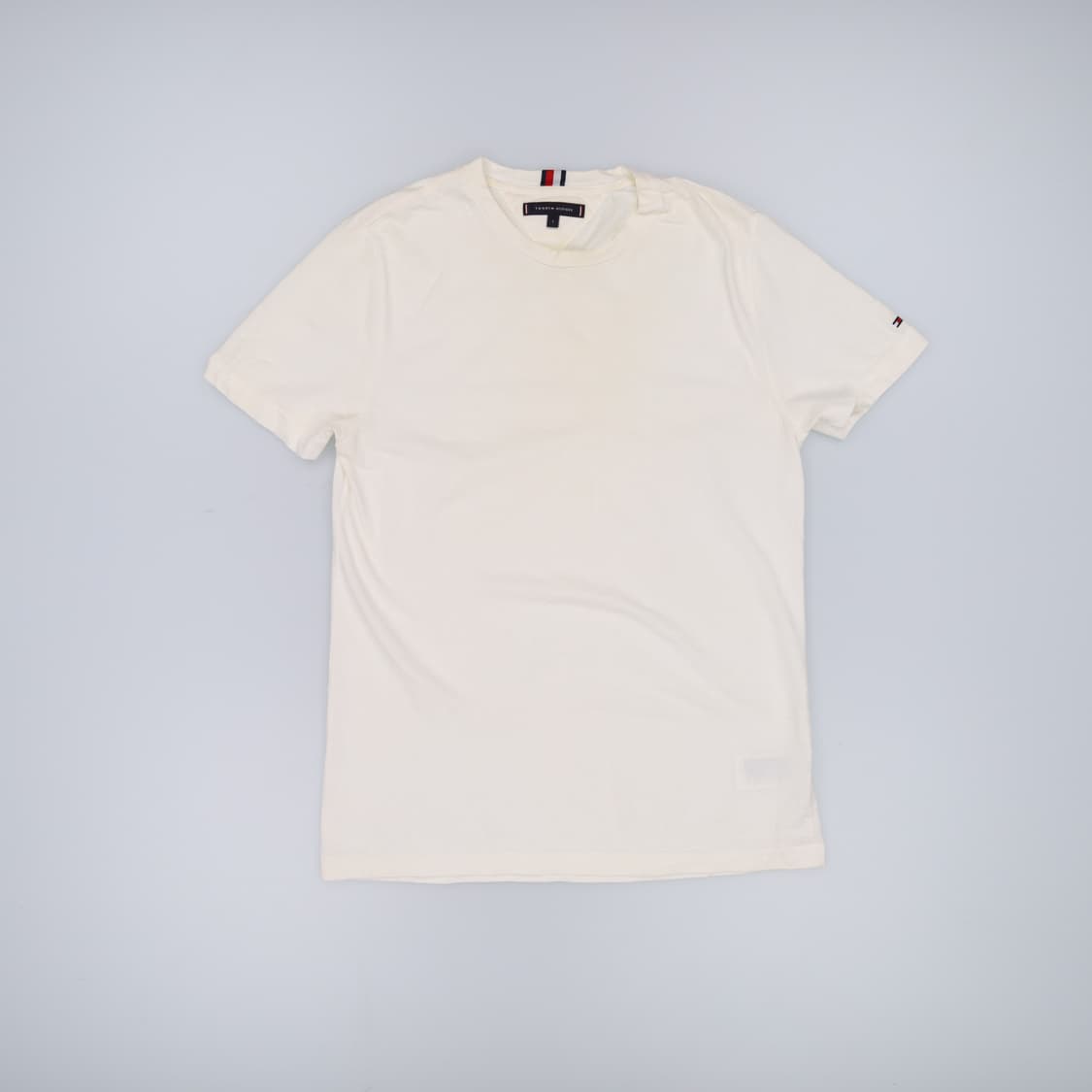 L 타미힐피거 화이트 반팔티 0320H1 상품이미지1