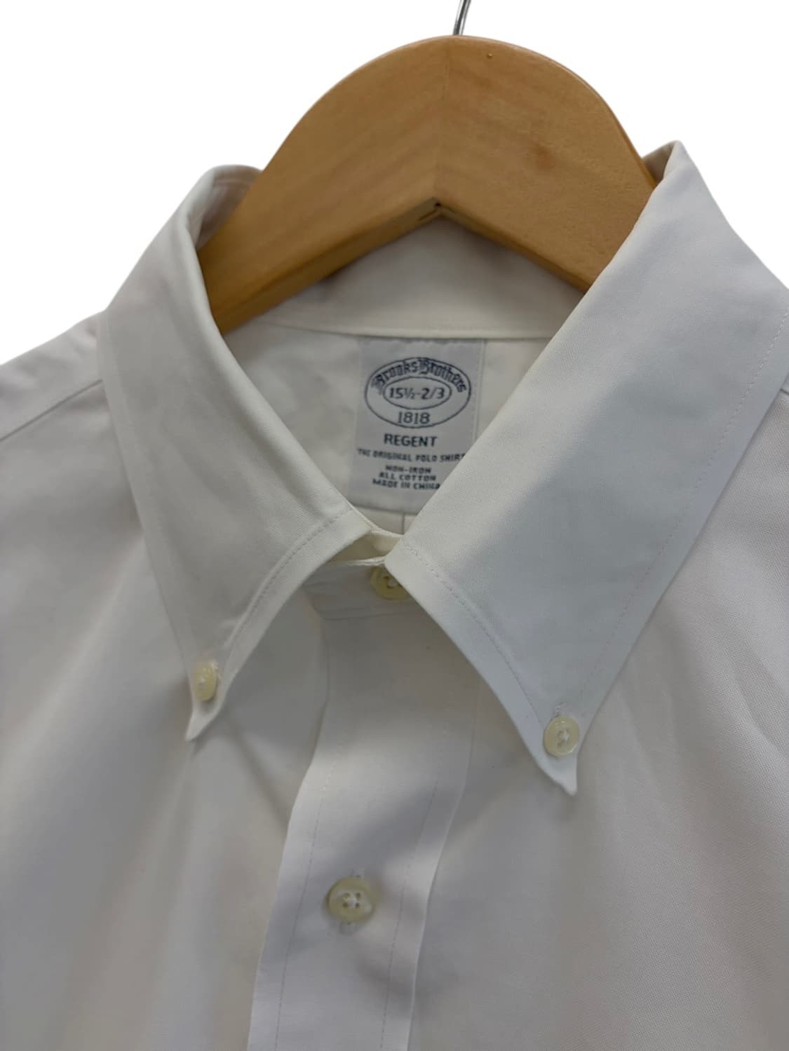 브룩스브라더스 옥스포드 셔츠 화이트 (국내105) 상품이미지3