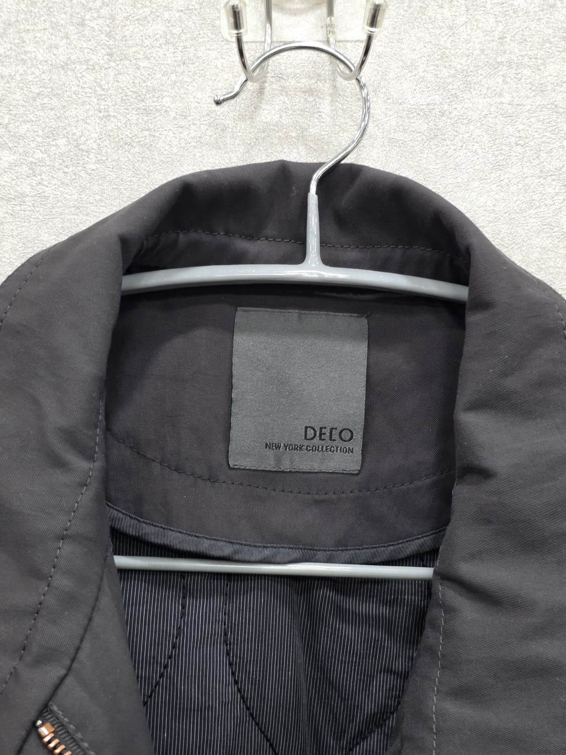 데코(DECO) 롱 코트 , 내부 퀼팅 안감 O 상품이미지2