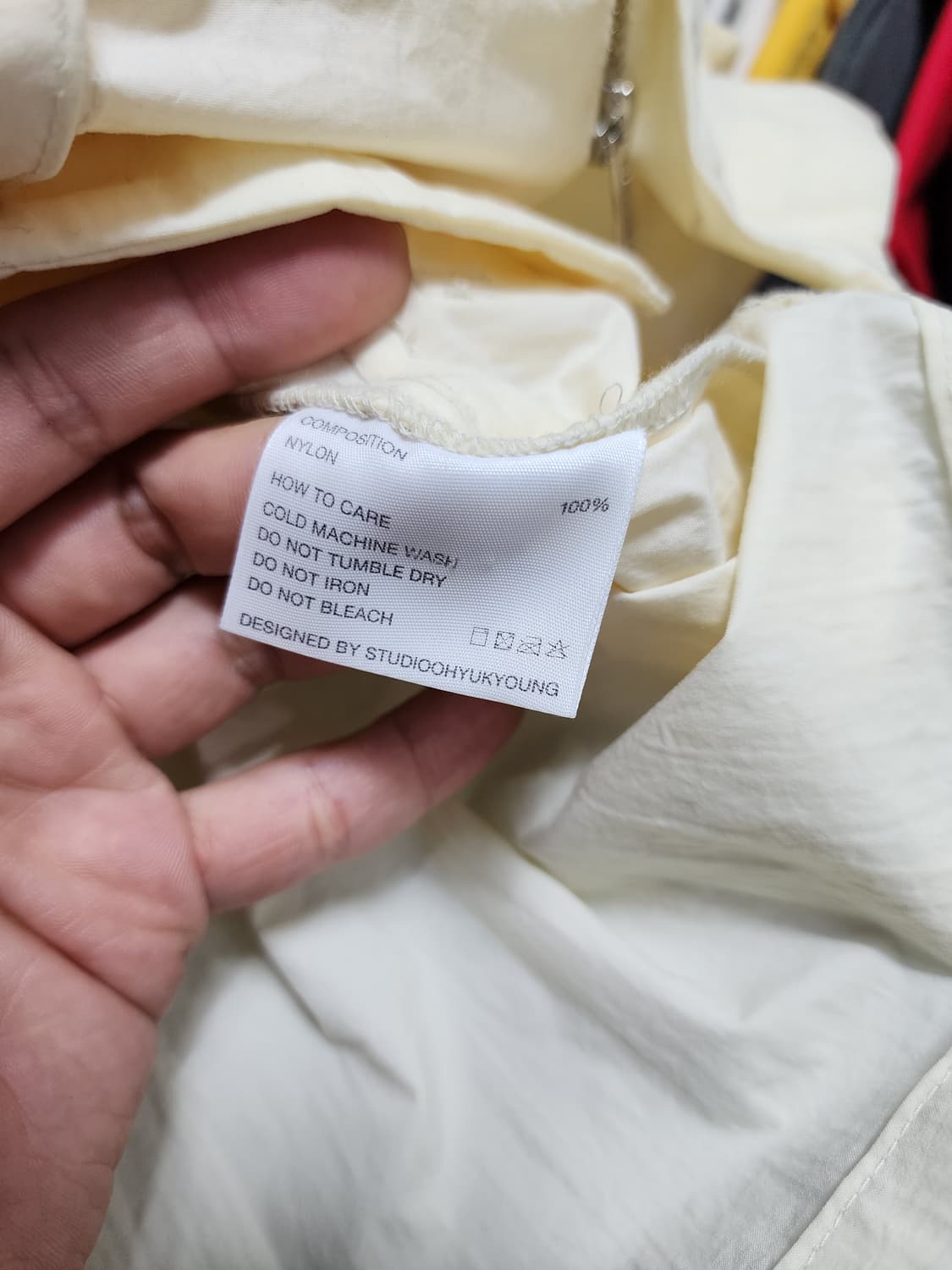 스튜디오 언라벨 x 오유경 나일론 테크맛 자켓 상품이미지7