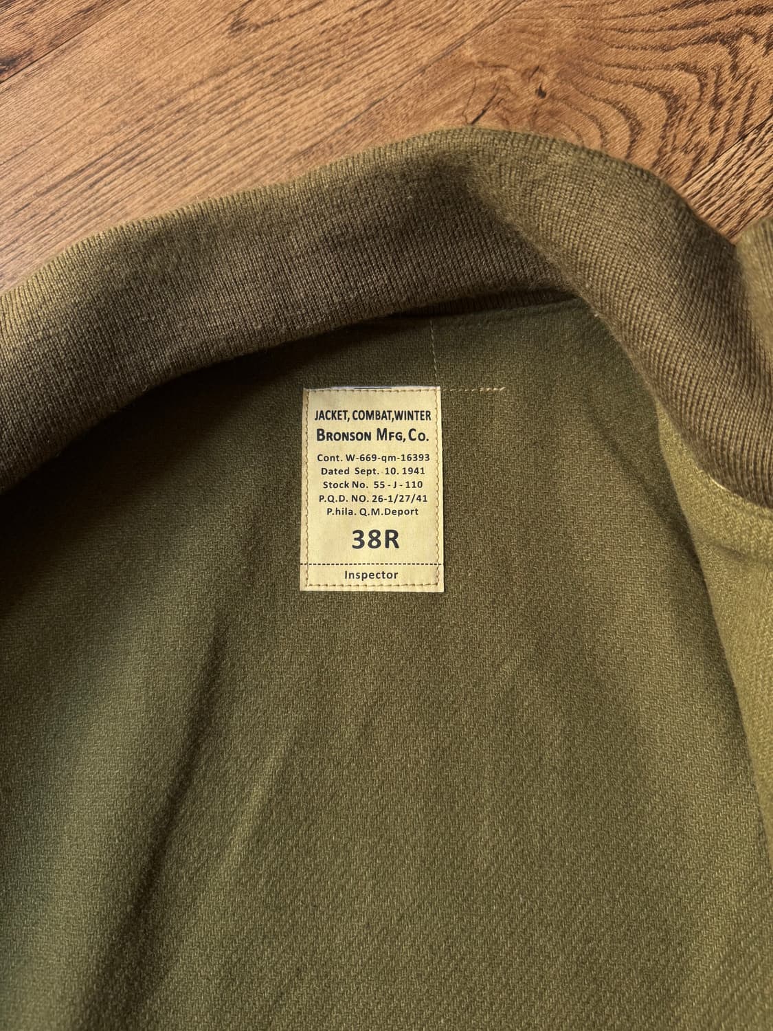 [M]BRONSON MFG 브론슨 탱커자켓 상품이미지3