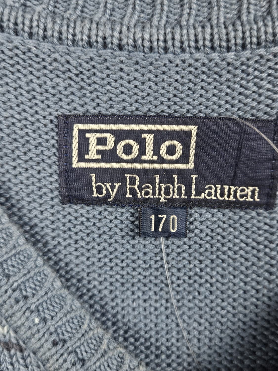 폴로랄프로렌 체크패턴 코튼 니트 베스트 (170[M~L])/ 10495 상품이미지7