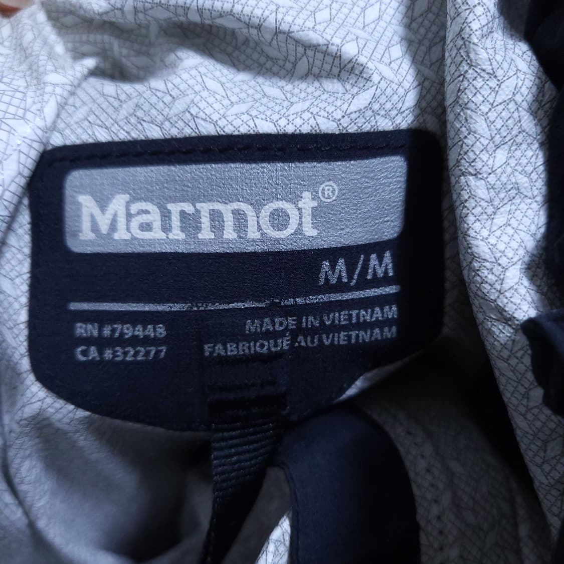 마모트 남성 바람막이 점퍼 M 0404  뽀샤샤 상품이미지6