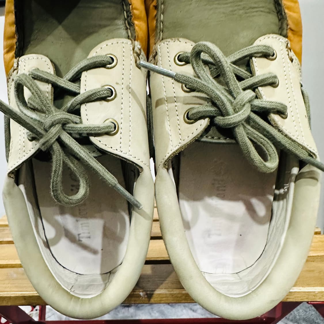 260) 팀버랜드 로퍼 남성 남자 구두 어센틱 3아이 보트슈즈 상품이미지7