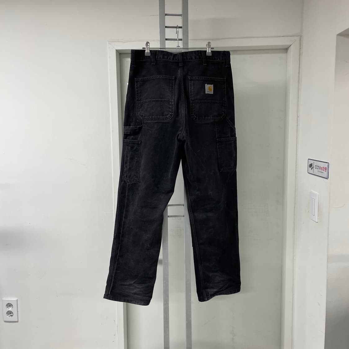 칼하트 흑청 더블니 팬츠 31X32 상품이미지1