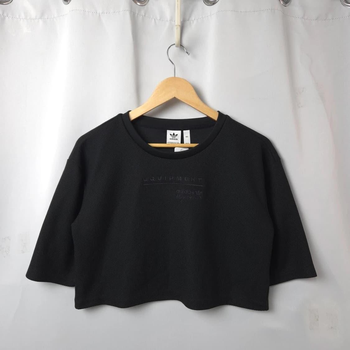 여S 아디다스 이큐티 크롭 반팔 티셔츠 상품이미지1