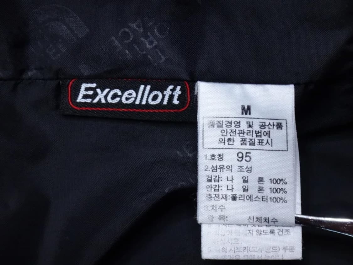 (M/95) 노스페이스 엑셀로프트 남성 패딩 집업 상품이미지9