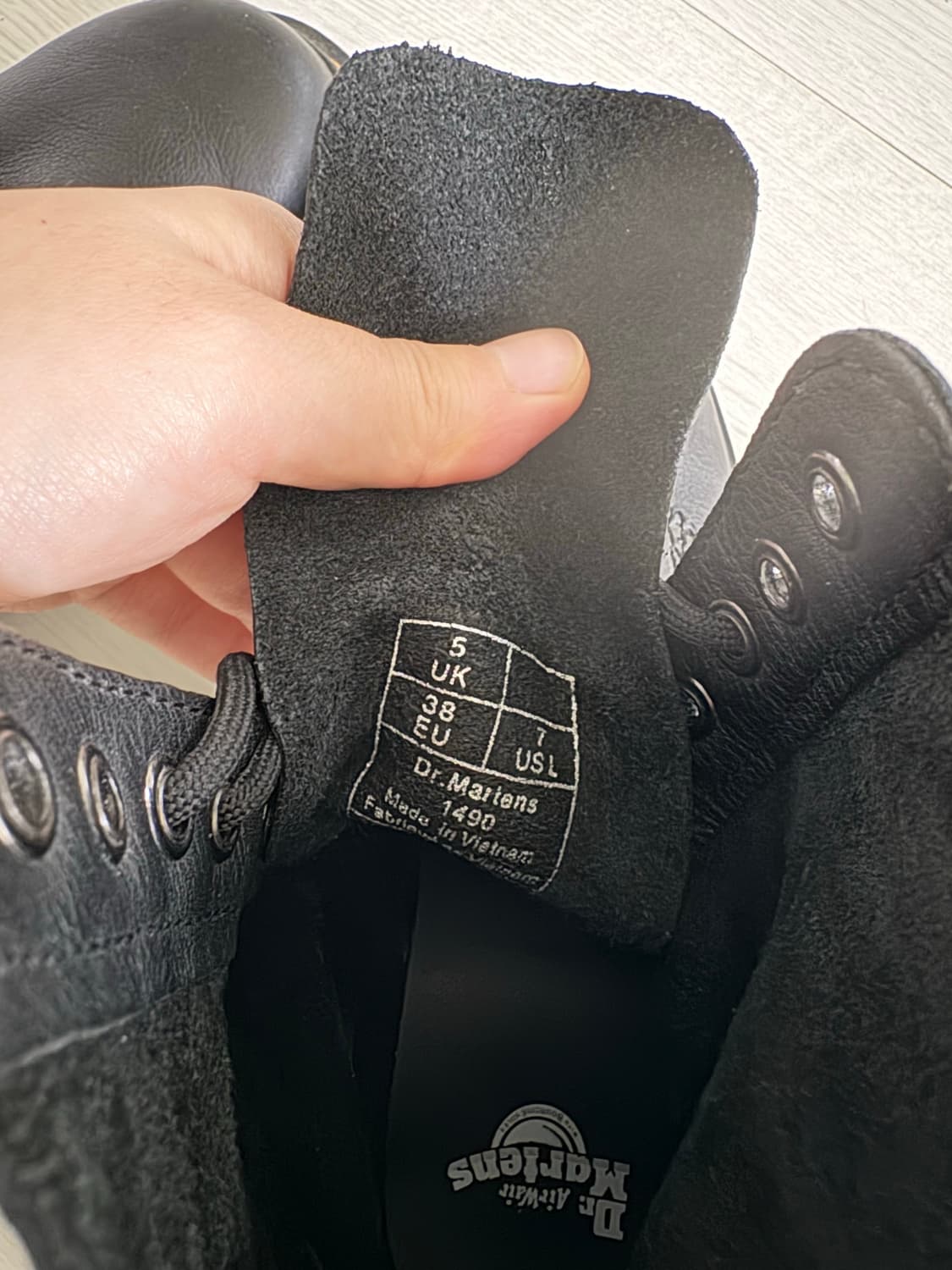 닥터마틴 1490 버지니아 10홀 uk5 240 상품이미지5