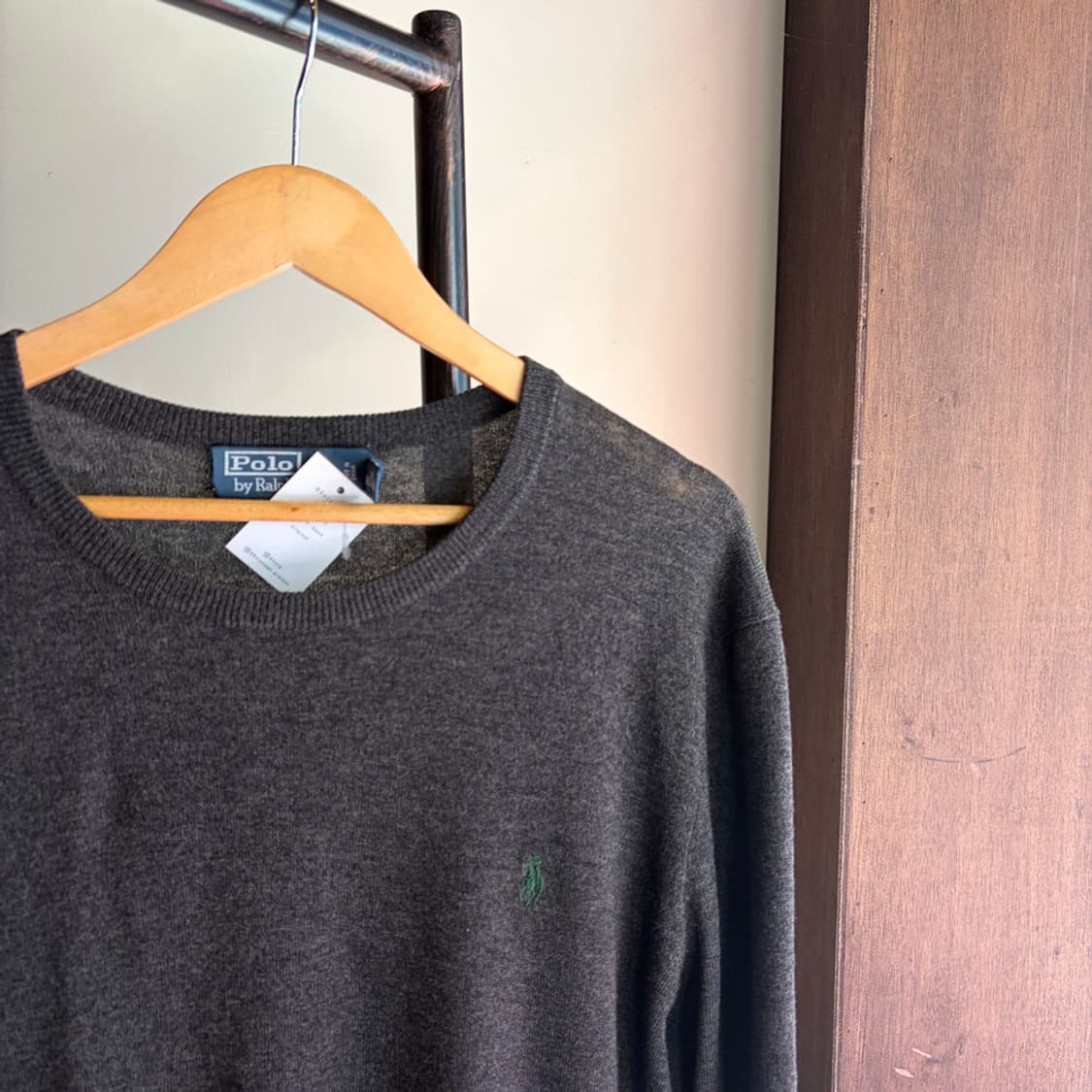 16596 - 폴로 랄프로렌 차콜 울 니트 (울 100%) 상품이미지3