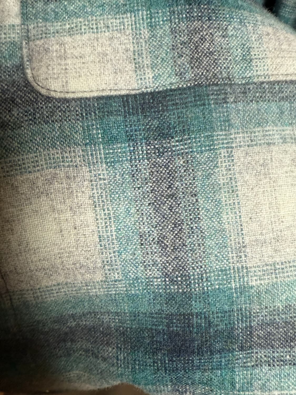 체크 울셔츠 Etoile Reosi Check Shirts Green 상품이미지3