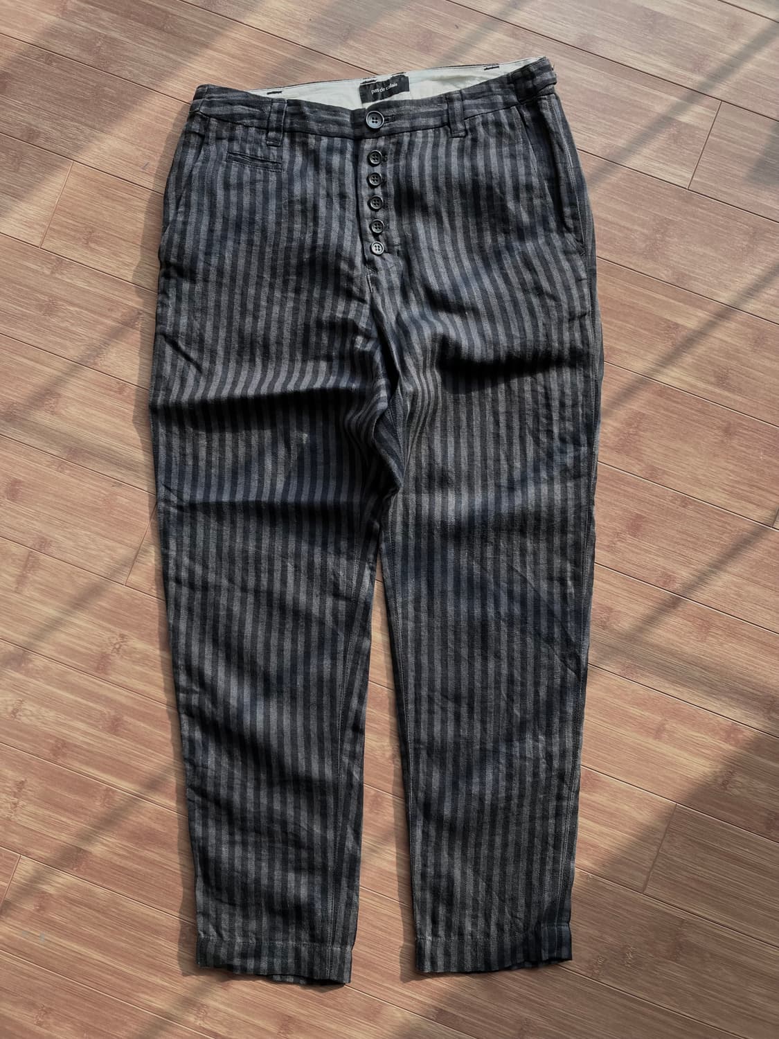 Pas de calais 스트라이프 팬츠 상품이미지2