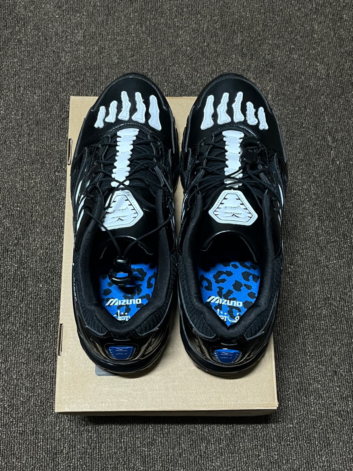 미즈노 웨이브 라이더 10 SBTG 포그 타이거즈 아이 데저트 팜 상품이미지4