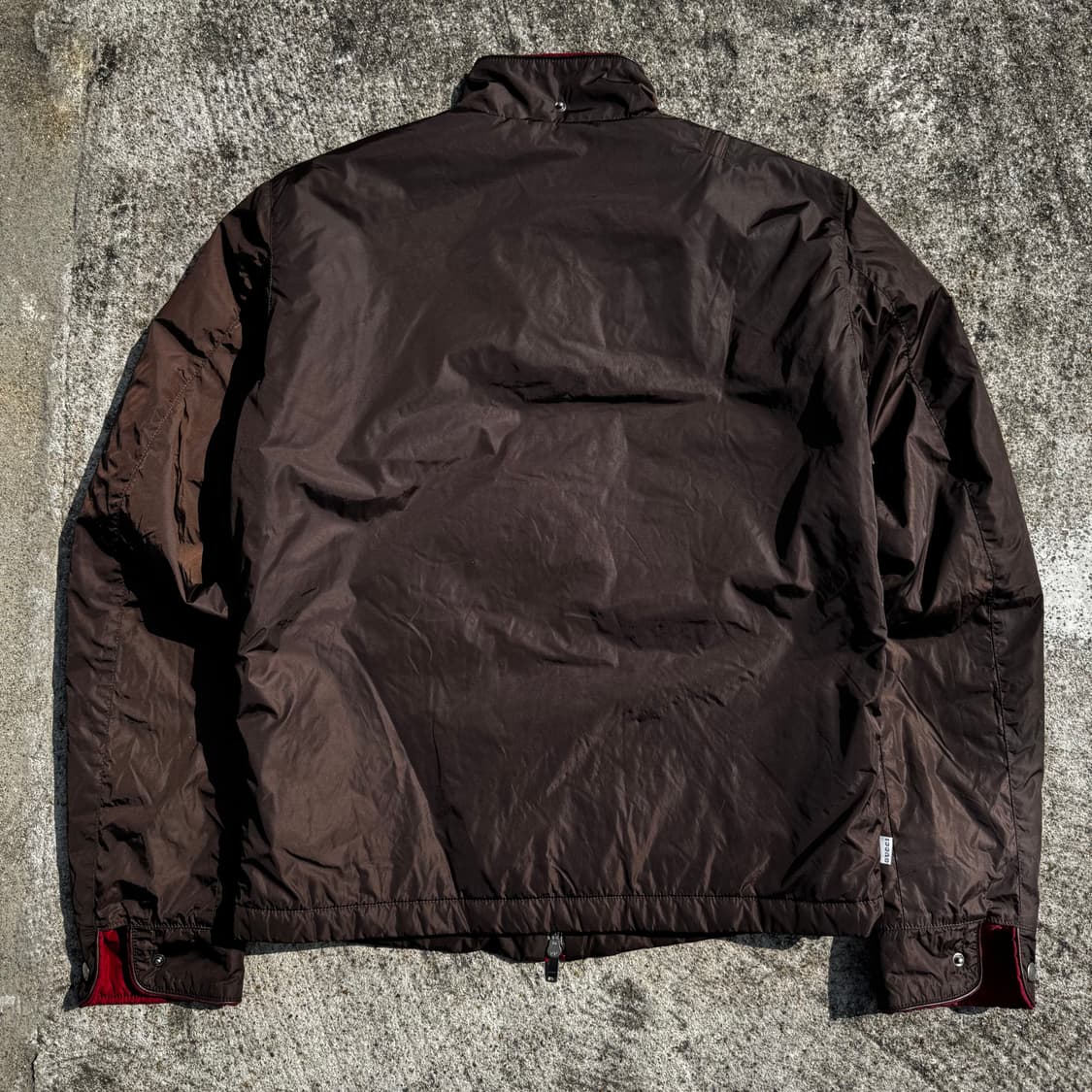[M] 00s Gucci 구찌 나일론 봄버 자켓 상품이미지3