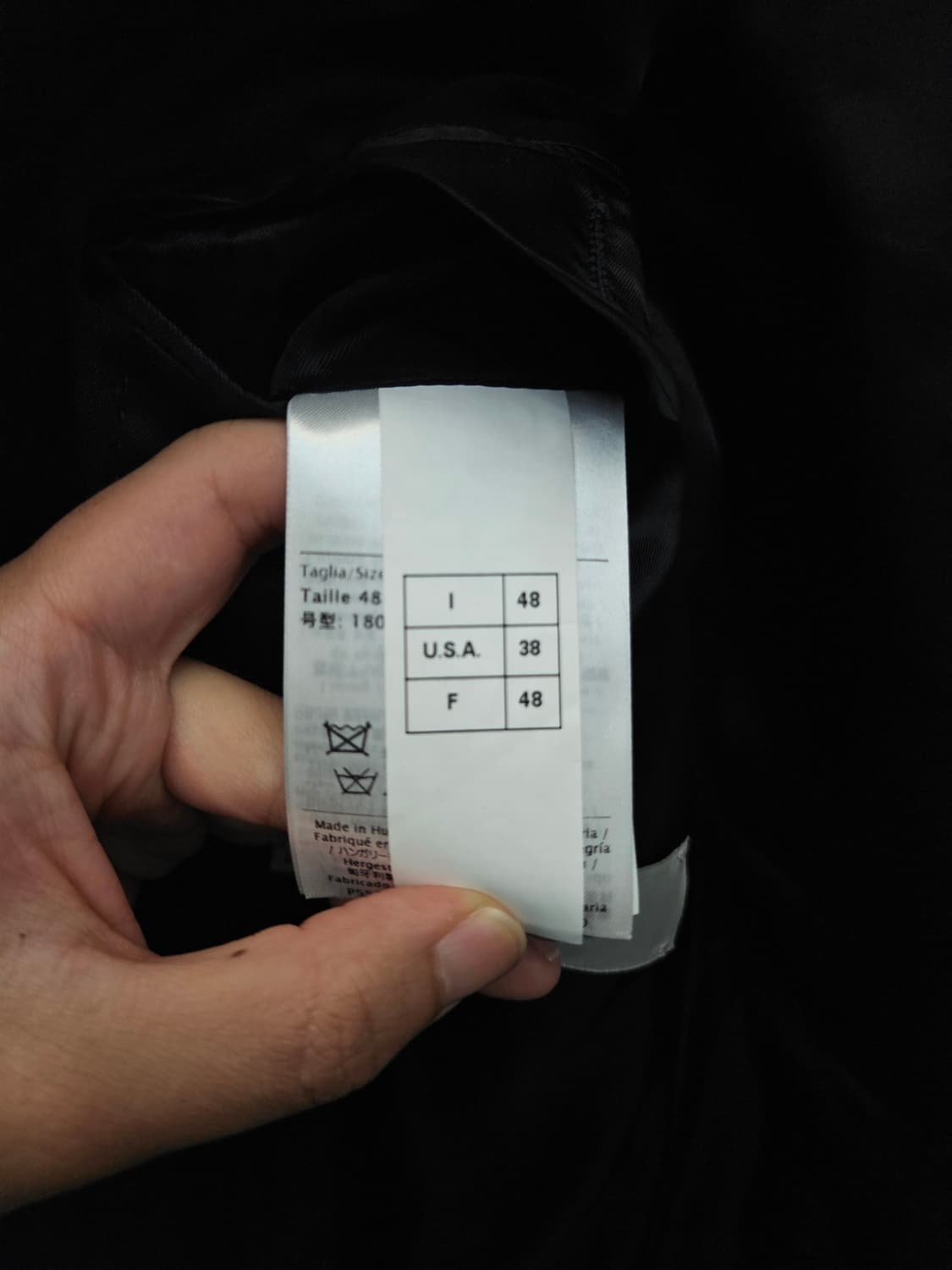 발렌티노 남성 네이비 블레이저 재킷 상품이미지7