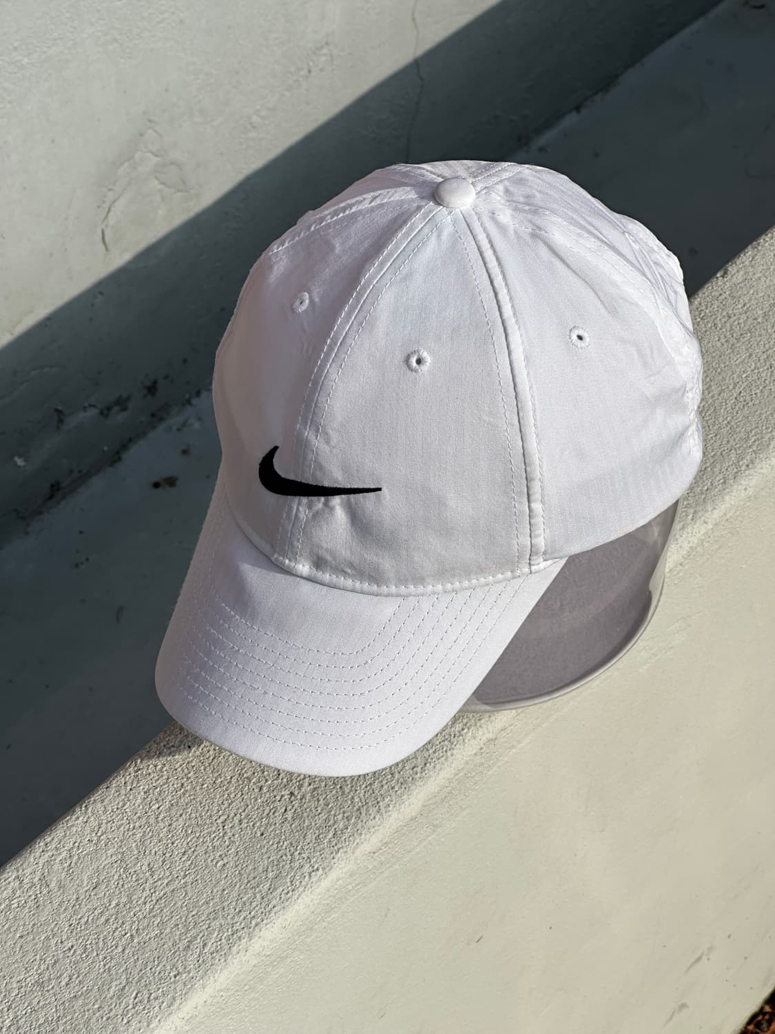 [F] 나이키 레거시91 화이트 볼캡 모자 상품이미지2