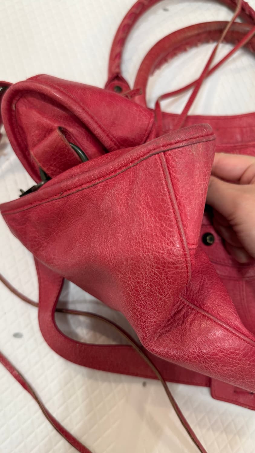 발렌시아가 시티 모터백 핑크 상품이미지8