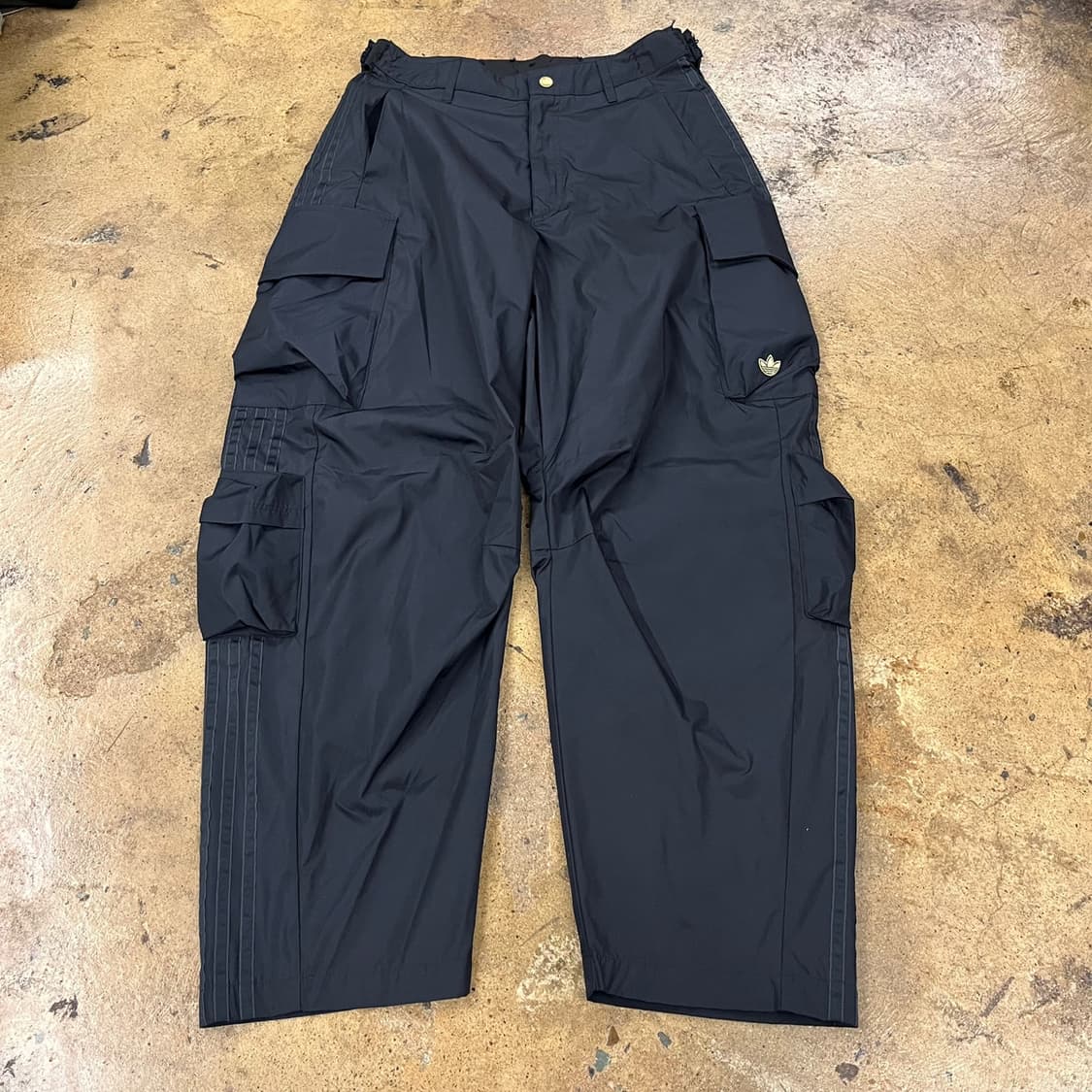 [정품/32] 아디다스 블랙 와이드 카고 팬츠 b15 상품이미지2