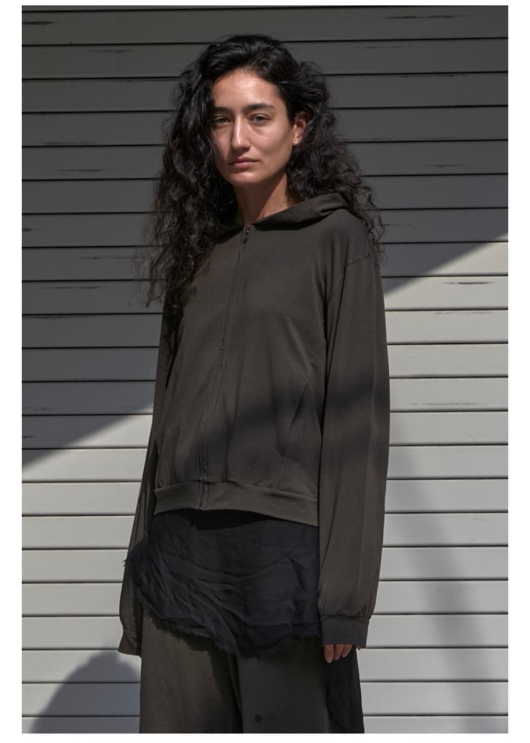 Mudule lounge 후드집업 olive 상품이미지1