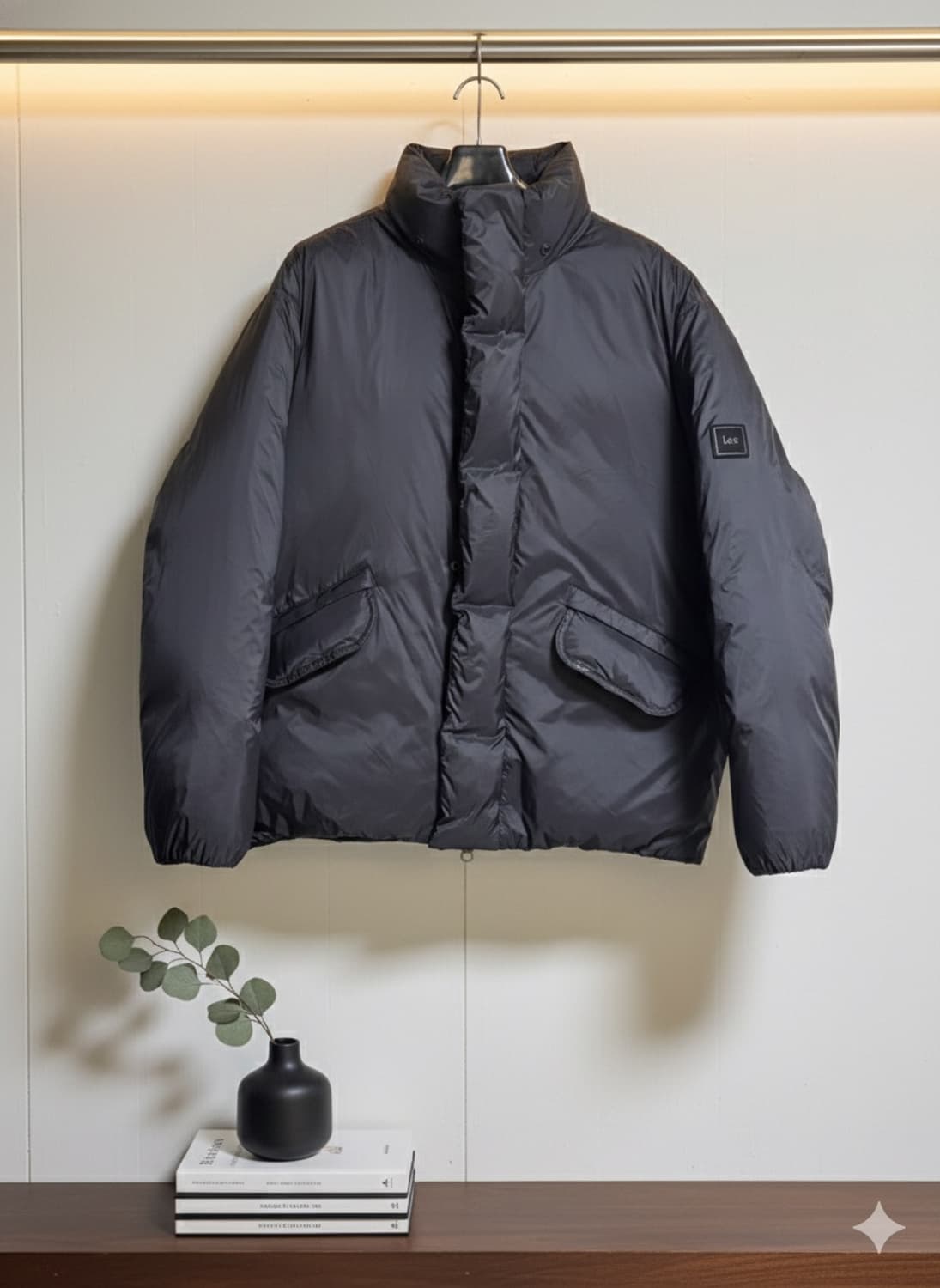 Lee 스톰라이더 오리솜털 패딩 블랙 M 상품이미지1