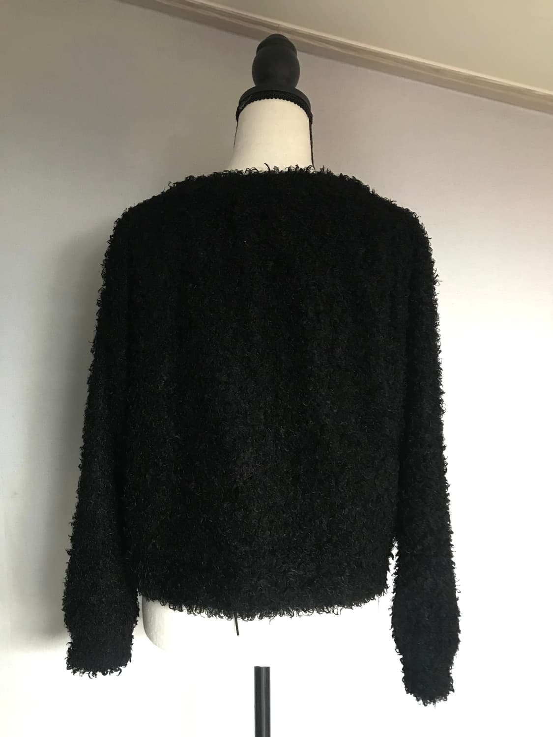 Shaggy Boucle Knit Cardigan 상품이미지3