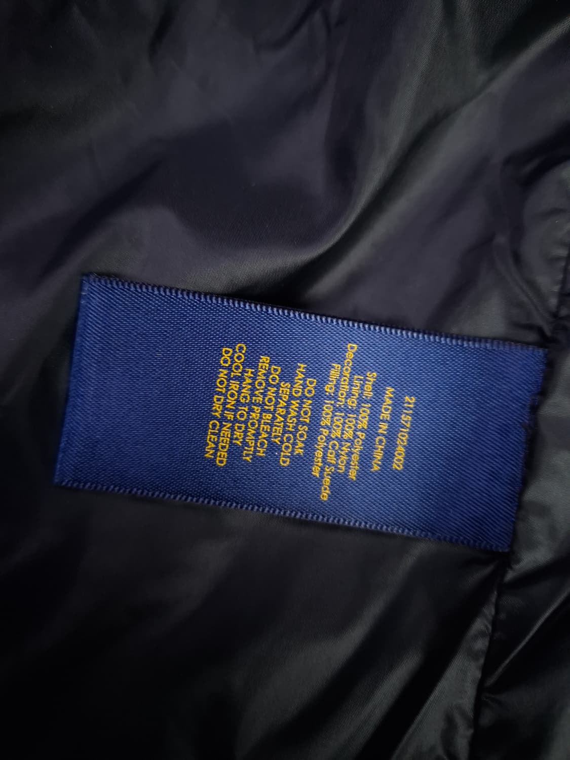 새제품급 오리지날 우먼용 랄프로렌폴로 퀼팅 자켓 상품이미지5