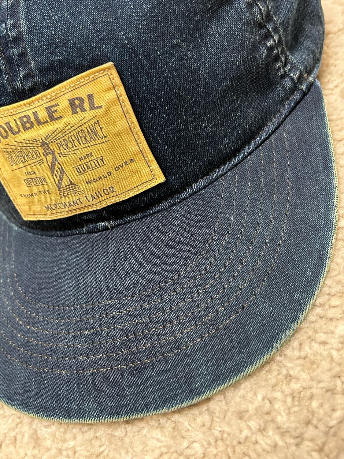 RRL Indigo Denim Ball Cap 상품이미지3