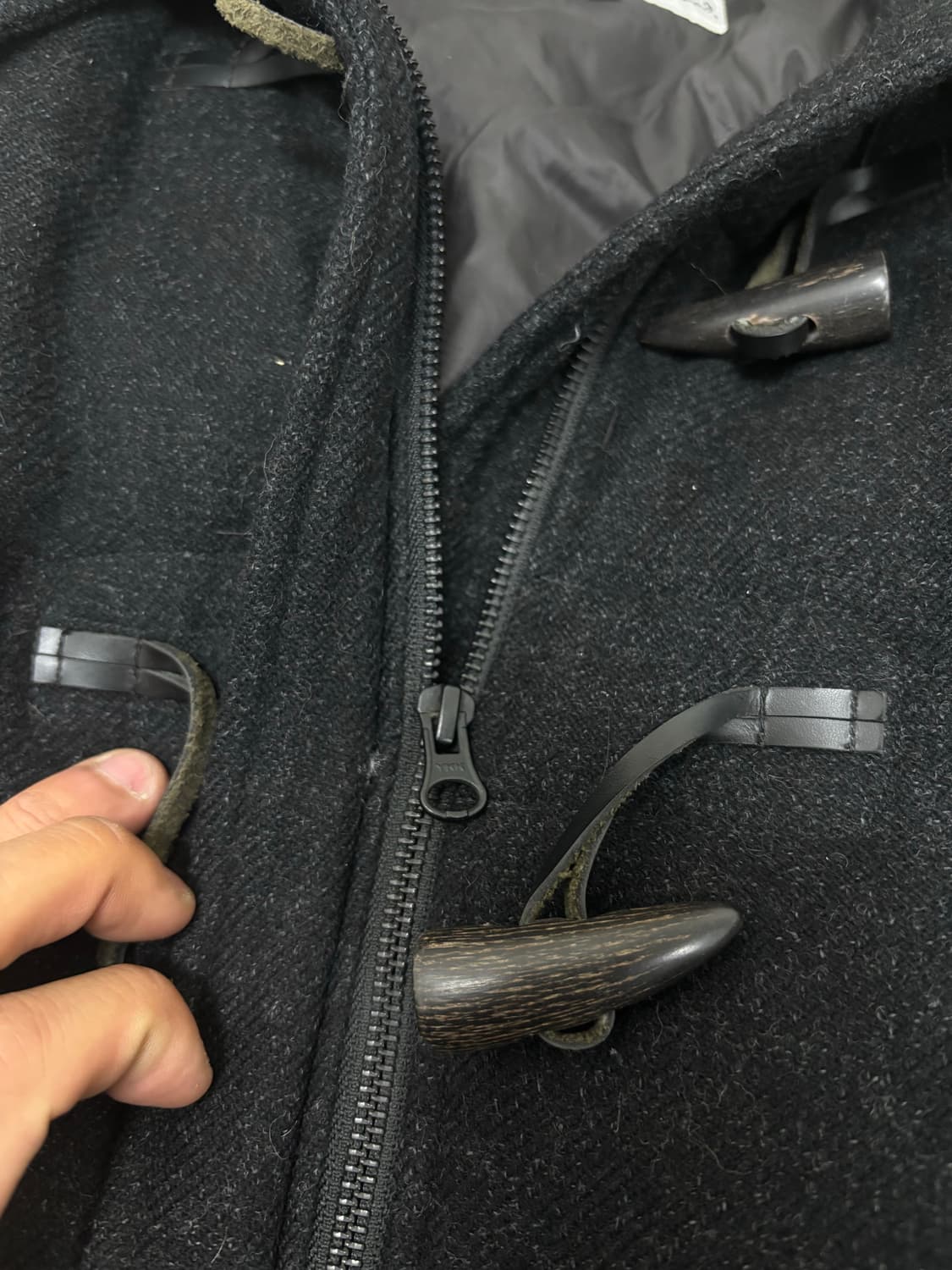 Raccoon Fur Minimal Mood Jacket 상품이미지6